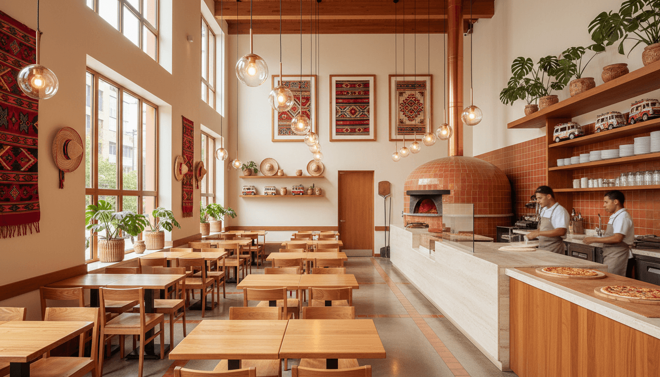 The Tafur's Pizzeria interior